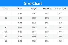 Load image into Gallery viewer, Size chart for clothing Paw Cat Love Heart - JBCoolCats