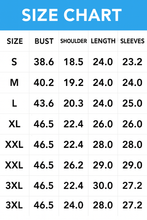 Load image into Gallery viewer, Peeking Purrfection Kittie Hoodie – Size Chart  - JBCoolCats