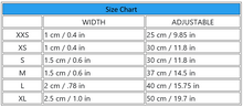 Load image into Gallery viewer, Rhinestone Bling Bow Cat Collar - Size Chart - JBCoolCats