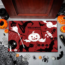 Load image into Gallery viewer, Cartoon Pumpkin Halloween Carpet - Bats & Cats & Hats - JBCoolCats