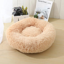Load image into Gallery viewer, Fluffy pet bed   Luxury Fluffy Cat Bed - Champagne -  JBCoolCats
