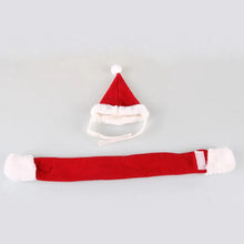Load image into Gallery viewer, Santa Cat Hat with Muffler - Hat + Scarf - JBCoolCats