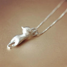 Load image into Gallery viewer, Climbing Cat Pendant - Matte - JBCoolCats
