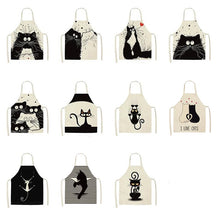 Load image into Gallery viewer, Cute Cartoon Cat Apron - Options - JBCoolCats