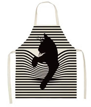 Load image into Gallery viewer, Cute Cartoon Cat Apron
