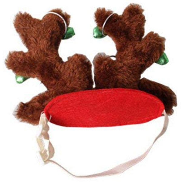 Scouring Cloth Reindeer Antlers Cats Believe Meowy Christmas - Temu