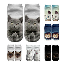 Load image into Gallery viewer, 3D Funny Cute Cartoon Kitten Socks - Clothing - JBCoolCats