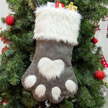 Load image into Gallery viewer, Cute Cat Paw Stocking - Gray - JBCoolCats
