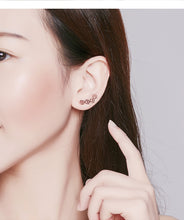 Load image into Gallery viewer, Trailing Cat Paw Footprint Earrings - Jewelry - JBCoolCats