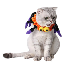 Load image into Gallery viewer, Spider Halloween Cat Collar - Halloween Costume - JBCoolCats