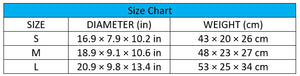 Breathable Cat Travel Carrier Bag – Size Chart - JBCoolCats
