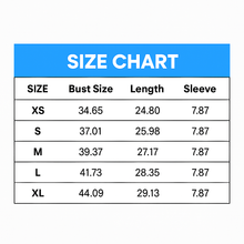 Load image into Gallery viewer, Casual Funny Cat T-Shirt - Size Chart  - JBCoolCats