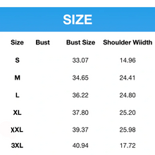 Load image into Gallery viewer, Cat Paw Heartbeat T-Shirt - Size Chart - JBCoolCats