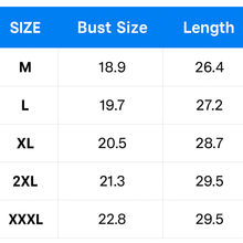 Load image into Gallery viewer, Stacked with Sass Christmas Tree Cat T-Shirt – Size Chart – JBCoolCats
