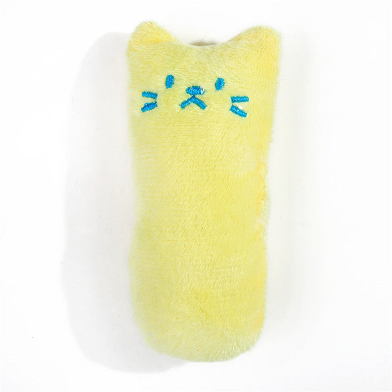 Colorful Catnip Toys Claws - Yellow - JBCoolCats