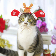 Load image into Gallery viewer, Cat Christmas Headband Décor - Alt View - JBCoolCats
