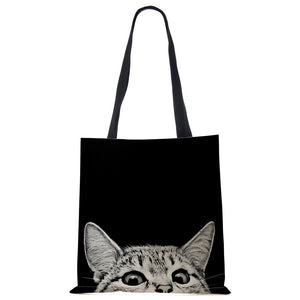 The Traveling Kitty Tote - Peek - A - Boo - JBCoolCats