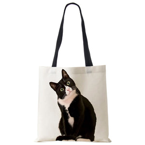 The Traveling Kitty Tote - Who Me? - JBCoolCats