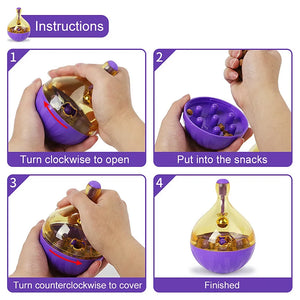 Cat Treats Feeding Ball - Instructions - JBCoolCats