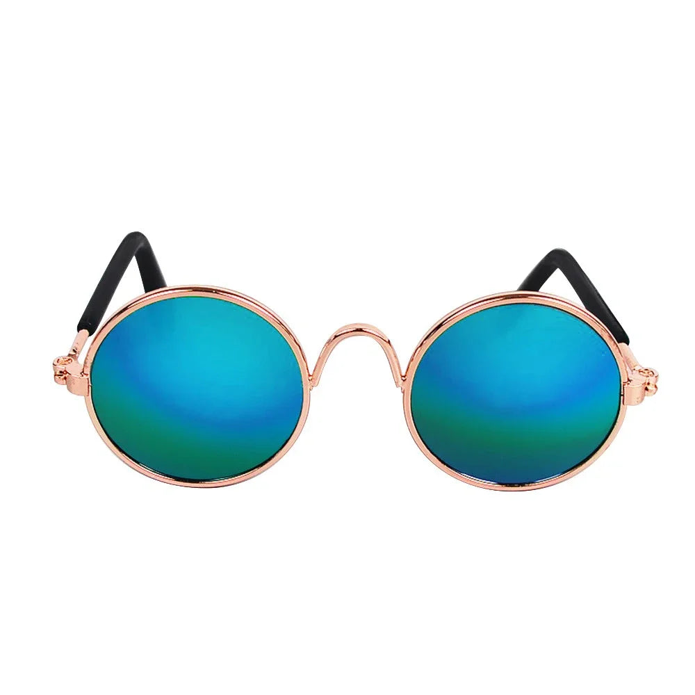 Funny Cat Sunglasses - Turquoise Green - JBCoolCats