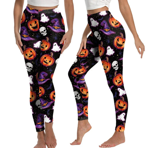 Midnight Mischief Halloween Leggings - Halloween - JBCoolCats