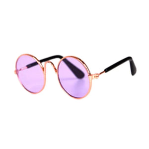 Funny Cat Sunglasses - Purple - JBCoolCats