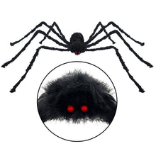 Load image into Gallery viewer, Hairy Giant Spider Halloween Decoration - Eyes Feature - JBCoolCats