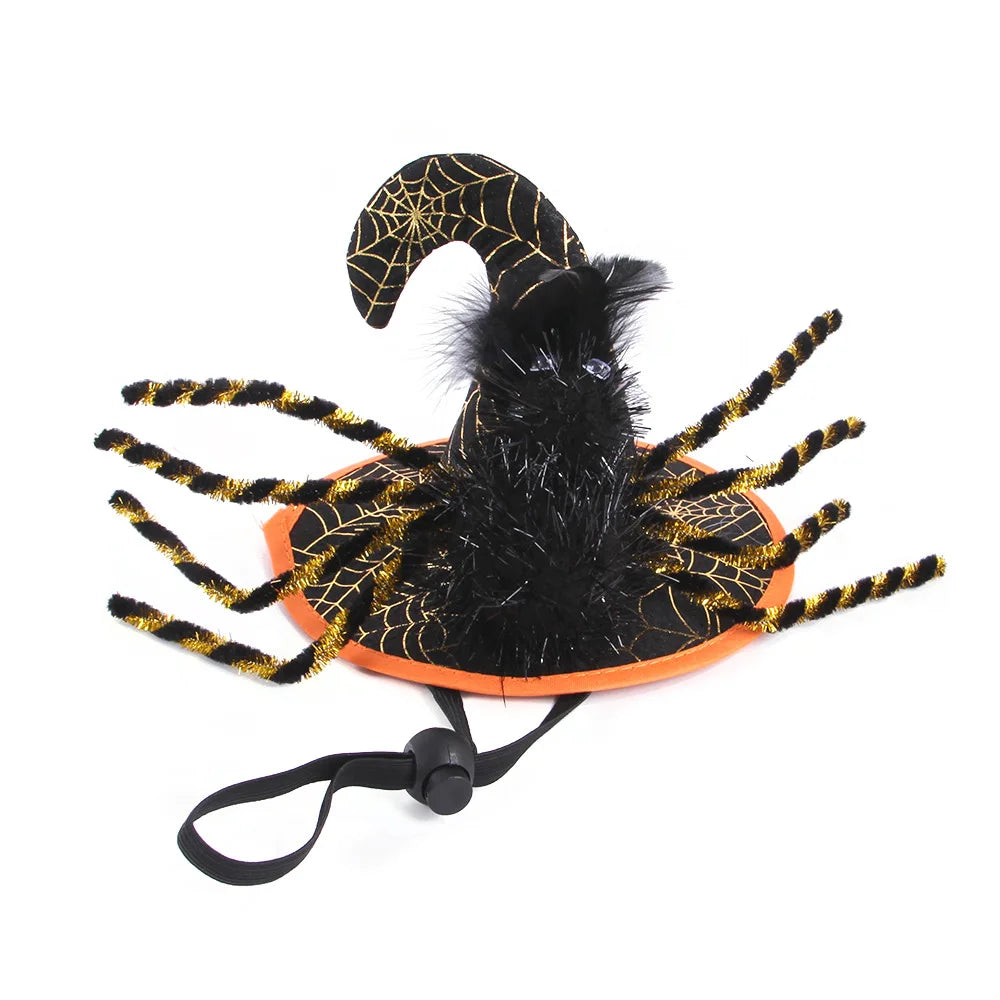 Funny Cat Halloween Hats - Yellow - JBCoolCats