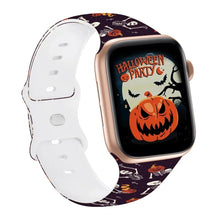 Load image into Gallery viewer, Smartwatch with a Halloween-themed band  - JBCoolCats