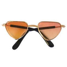 Load image into Gallery viewer, Funny Cat Sunglasses - Red Orange Heart - JBCoolCats