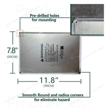 Load image into Gallery viewer, Sizes and mounting holes  Paws &amp; Pinot Metal Art Sign - Accessory - JBCoolCats