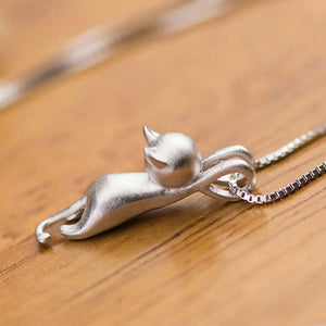 Climbing Cat Pendant - Matte - JBCoolCats