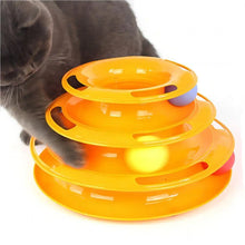 Load image into Gallery viewer, Cat Crazy Interactive Ball &amp; Disks - Cat Toys - JBCoolCats