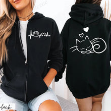 Load image into Gallery viewer, Meowgic Lineup Cat Hoodie