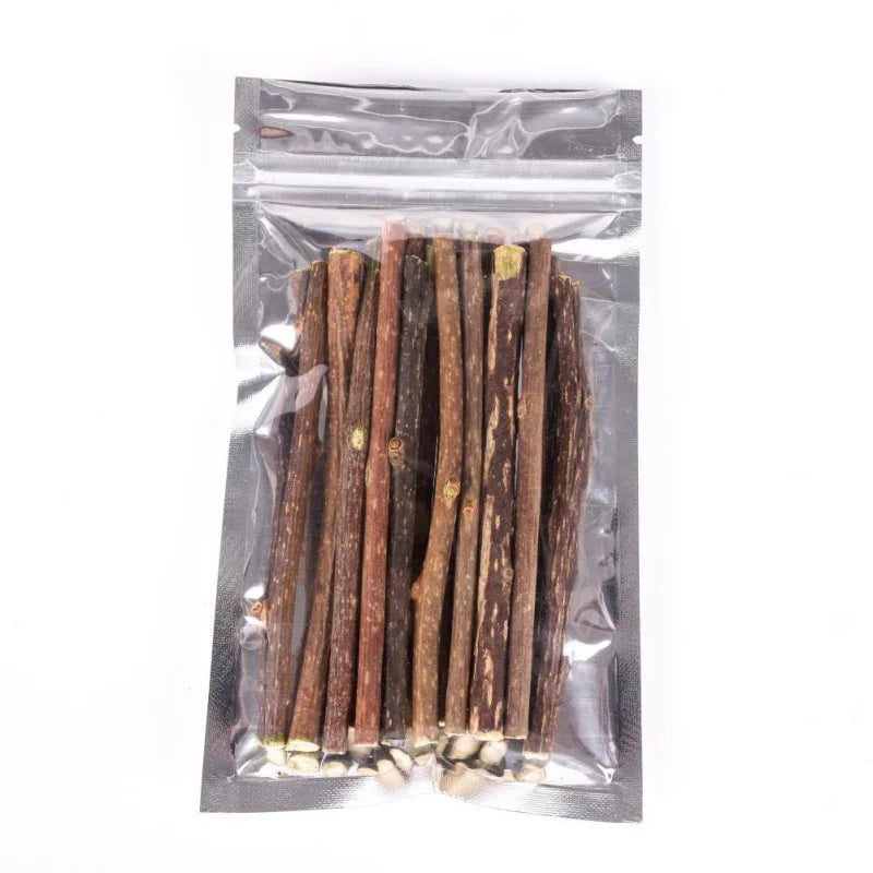 Natural Catnip Teeth Cleaning Sticks - Package of  20 - JBCoolCats