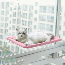 Load image into Gallery viewer, Cute Cat Hanging Window Bed - Pink - JBCoolCats