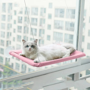 Cute Cat Hanging Window Bed - Pink - JBCoolCats