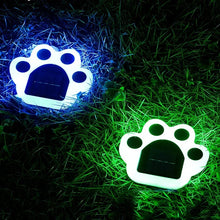 Load image into Gallery viewer, Cat Paw Solar Lawn Lights - Multicolors - JBCoolCats