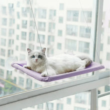 Load image into Gallery viewer, Cute Cat Hanging Window Bed - Purple - JBCoolCats