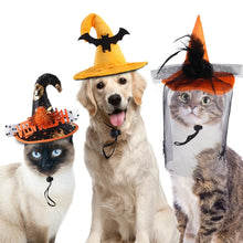 Load image into Gallery viewer, Funny Cat Halloween Hats - Halloween - JBCoolCats