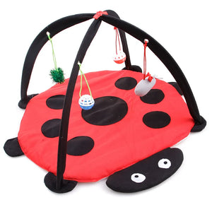 Mobile Activity Cat Play Bed - LadyBug - JBCoolCats