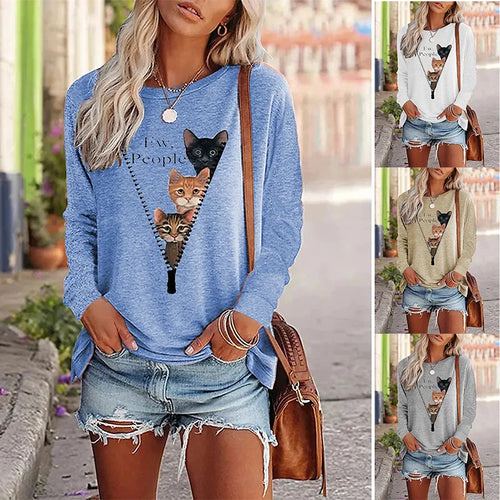 Ew People 3 Cat Shirt - Clothing  - JBCool