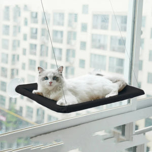 Cute Cat Hanging Window Bed - Black - JBCoolCats