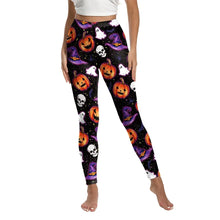 Load image into Gallery viewer, Midnight Mischief Halloween Leggings - Spook-tacular Strides - JBCoolCats