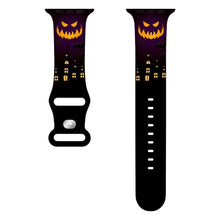 Load image into Gallery viewer, Halloween Apple iWatch Band - Strap View - JBCoolCats
