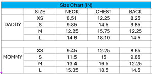 Show Their Love Cat Vest – Size Chart – JBCoolCats