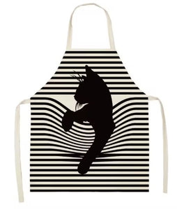 Cute Cartoon Cat Apron