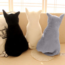 Load image into Gallery viewer, Plush Cat Throw Pillow - Accessory - JBCoolCats
