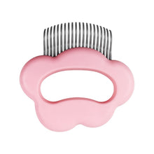 Load image into Gallery viewer, Cat Groomer/Hair Remover Comb - Pink Paw - JBCoolCats