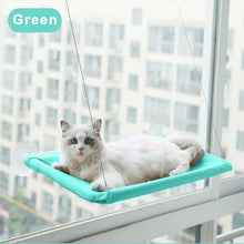 Load image into Gallery viewer, Cute Cat Hanging Window Bed - Green - JBCoolCats